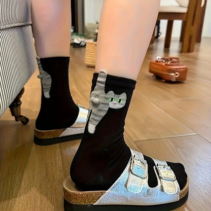 PawlySteps™ Cozy Cat Socks 2pcs