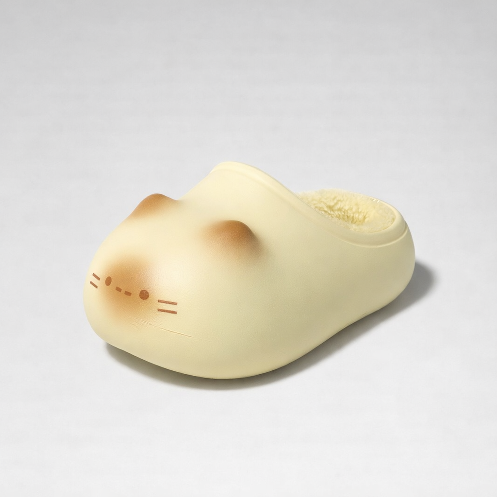 PawlySteps™ Cozy Cat Paw Slippers